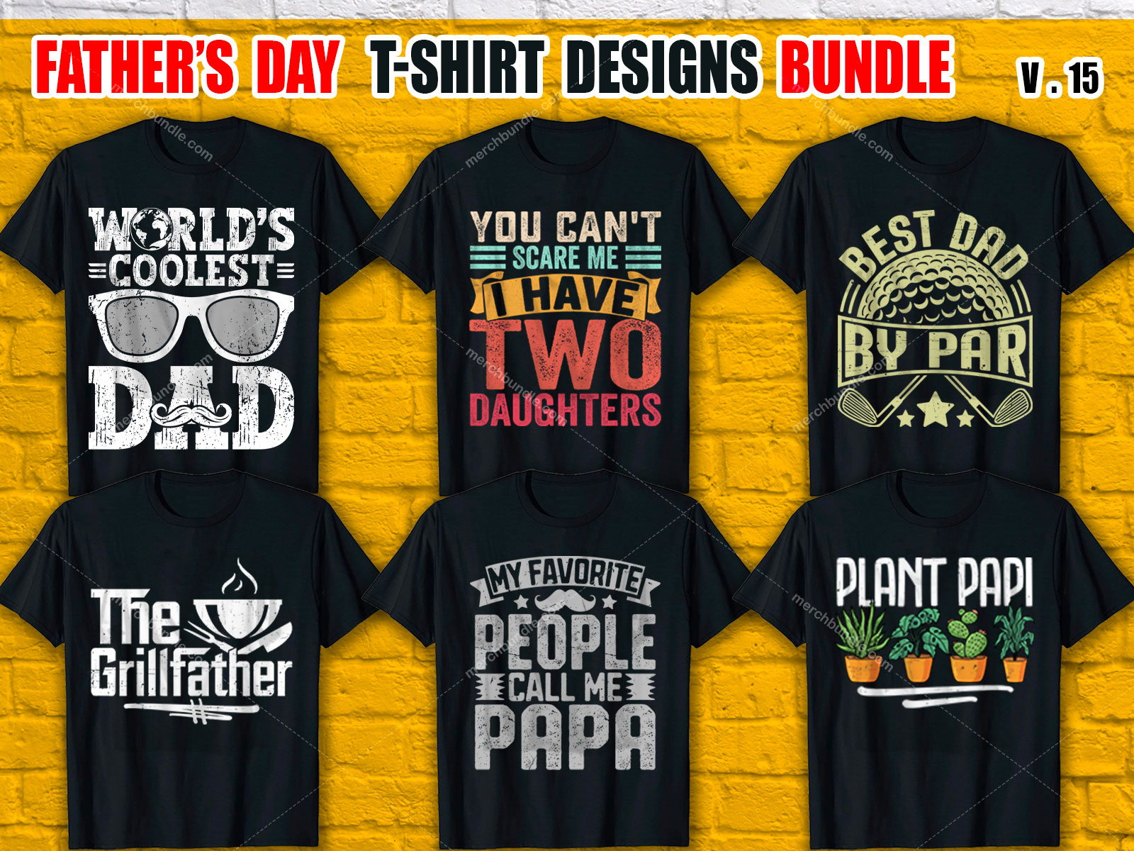 Father's Day T Shirt Design Bundle V.15