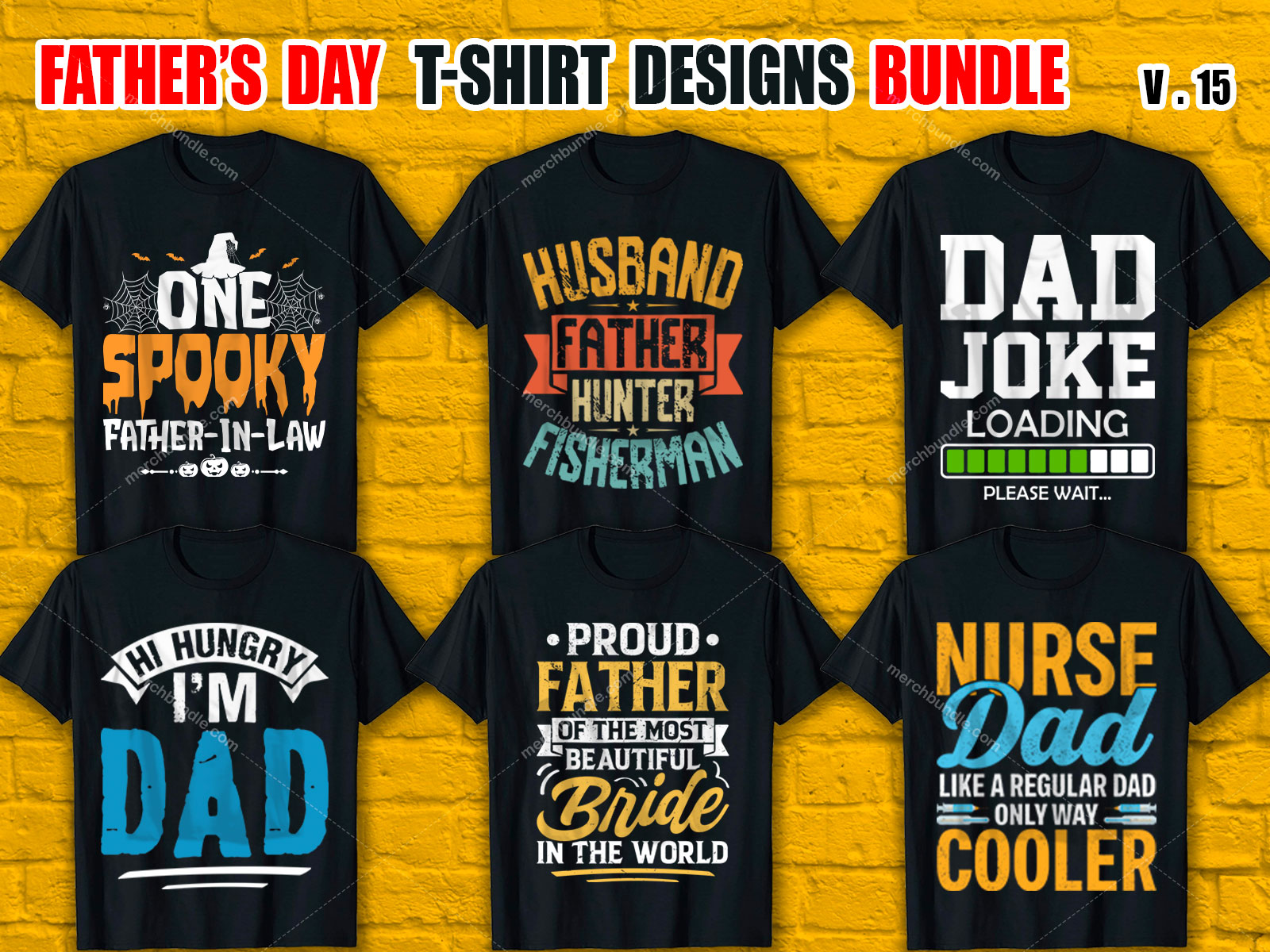 Father's Day T Shirt Design Bundle V.15