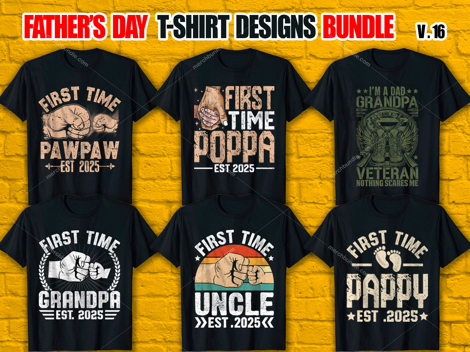 Father's Day T Shirt Design Bundle V.16