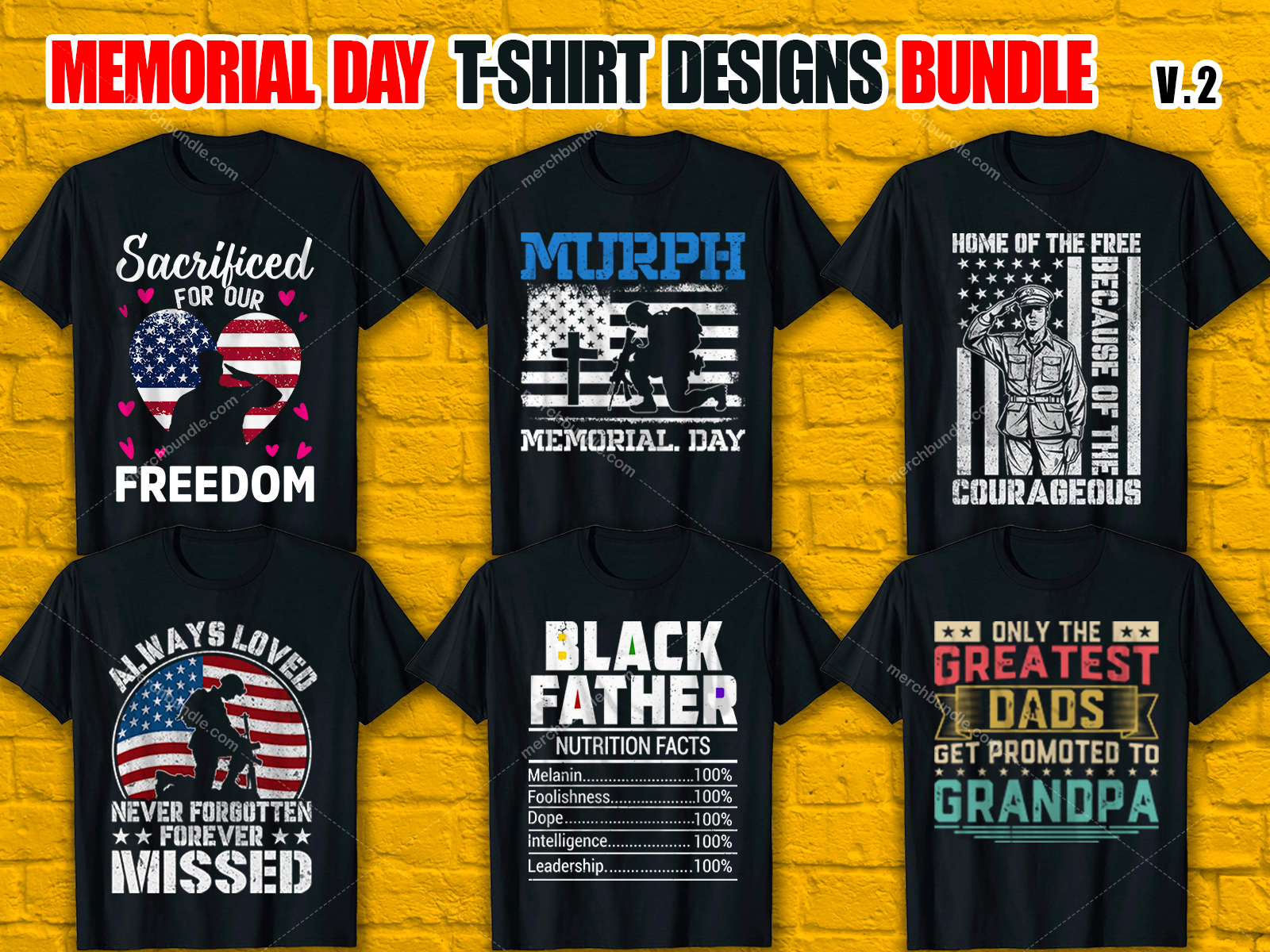 Memorial Day T Shirt Design Bundle V.2